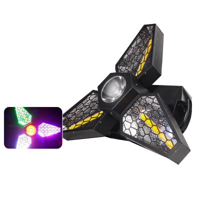 Κίνα DMX Ελεγχόμενο LED RGB Maple Leaf Rotating Retro Light Πολυδιάστατο φωτισμό με φαινόμενο φόντου για βελτιωμένη ατμοσφαιρική προς πώληση