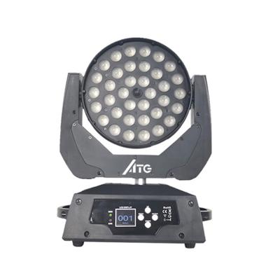 China 36 X10w Moving Head Dyeing Light 360W RGBW LED Bee Eye Zoom Wash Stage DJ Light for sale