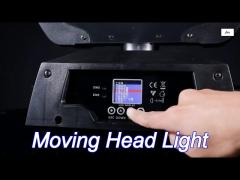golden 380w moving beam light 80 rgbw sound activated disco lights 50000 hour lifespan