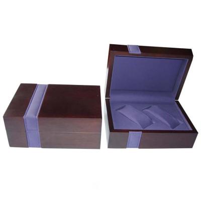 China High Quality Luxury Handmade Watch Box Watch Gift Packaging New Design Custom Watch Box for sale