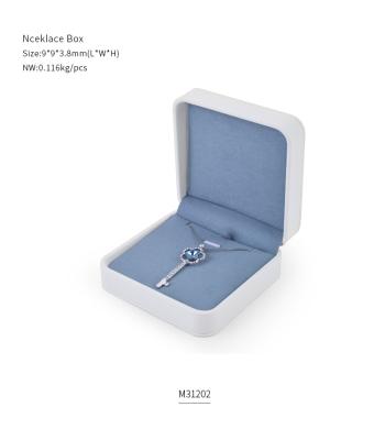 China China Supplier Sales PU Leather Jewelry Box Luxury Necklace Ring Box Luxury Jewelry Gift Packaging for sale