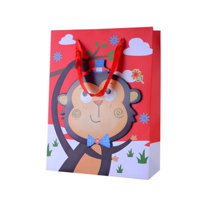 China Handmade Custom Printing Paper Small Shopping Packaging Bags With Your Own Logo for sale