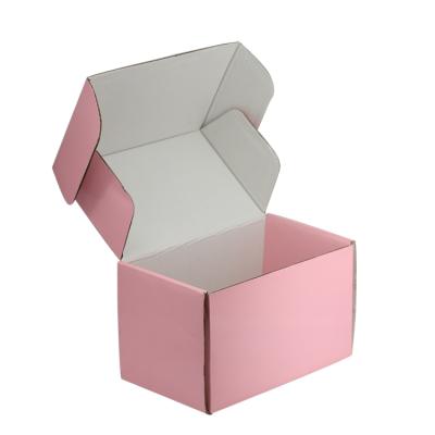 China Handmade Luxury Recycled Colored Colorful Paper Hat Ship Hat Cardboard Gift Packaging Pink Box for sale