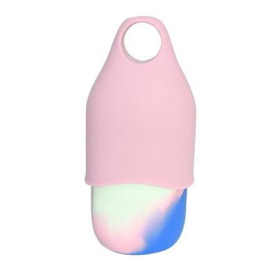 China Viable Hot Sale Whiskey Cube Bottle With Lid Face Beauty Silicon Ice Massager Mold for sale