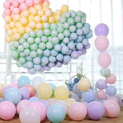 China Factory direct sale 12inch non-toxic colorful latex balloons pastel latex balloons for party decoration for sale