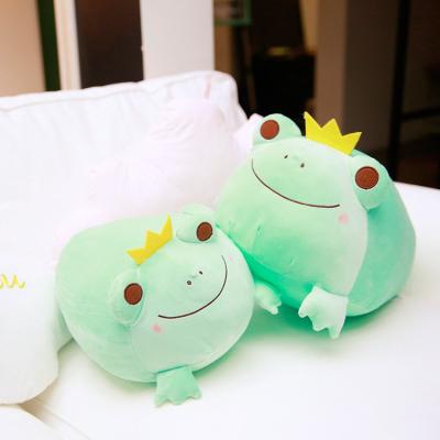 China Kids Gift Super Soft Giant Stuffed Frog Plush Toy, Cute Frog Snuggly Hugging Pillow, Adorable Frog Plushie Toy Gift for Kids for sale