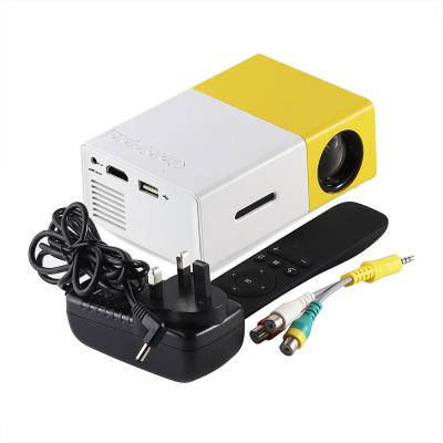 China Pico YG300 In Stock Mini Portable Projector 600 Lumens LCD Projector For Gifts 240P Kids Projector for sale