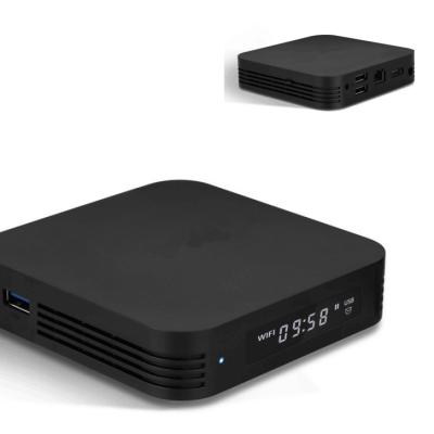 China 5.8G WiFi BT Box 4K Optional 2020 Best Android TV Streaming Media Player TV Receiver Set Top Box For Arabic IPTV for sale