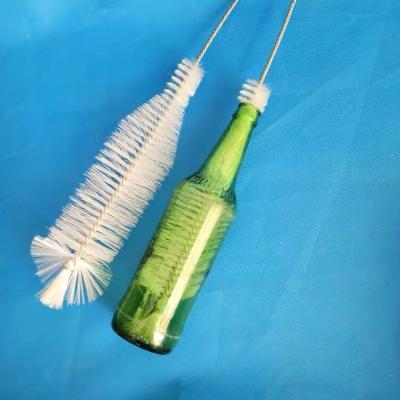 China Bottle Cleaning Bottle Brushes To Clean Small Pipe Cleaner Stainless Steel Household Cleaning Stainless Steel Brush Pipe Cleaner for sale