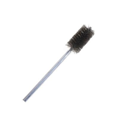 China Bottle Steel Wire Tube Cleaning Polish Brush Inner Hole Polishing Spiral Tube Twisted In Wire Brushes for sale