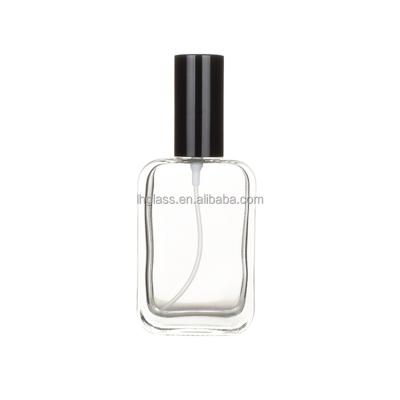 China Brew House In Place Cube Perfume Bottle 100ml Glass Custom Perfume Bottles for sale