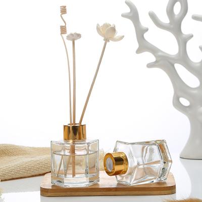 China Brew Custom 160ml Essential Oil Home Perfume Luxurious Diffuser Bottle Empty Glass Tubular Perfume Diffuser Bottle for sale