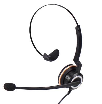 China TCH2079 LYNC Monaural Headband USB Microphone Headset Earphone with Noise Canceling Microphone for Computer and Call Center for sale