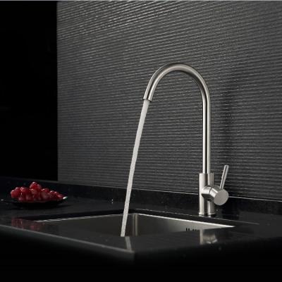 China 360 Degree Rotate Kitchen Faucet Low Price 304 Stainless Steel Kitchen Faucet To Rotate Cartridge Water Faucets Kitchen Mixer Ceramic Kitchen Faucet For Sink for sale