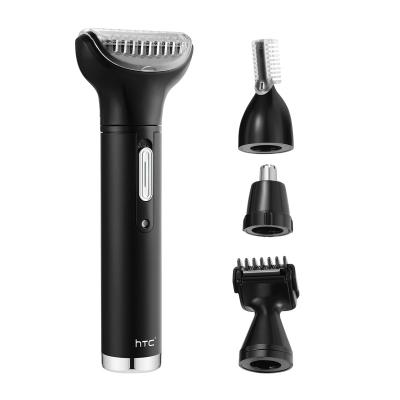 China Safety Htc 4 In 1 Electric Epilator Can Be Used To Trim Eyebrows Nose Hair Horns Body Hair Shaving Machine for sale