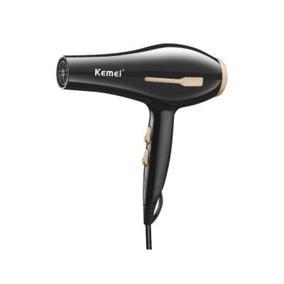 China New Design Kemei KM-2376 Ionic Hair Dryer For Hairdresser Professional Negative Ion Blow Dryer Hot /Cold Wind for sale