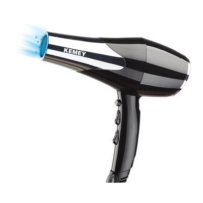 China High Power Ionic Wide Voltage Hair Dryer KM-8326 3000W Kemei Oxygen Negative Ion Stable Thermostat System Kemei Hair Dryer for sale