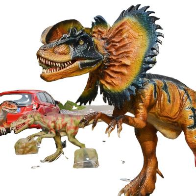 China CET-DI6 Amusement Park Factory Supply Good Quality Realistic Size Real Simulation Animatronic Dinosaur For Perform Jurassic Park for sale