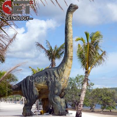 China Anti-water animatronic mobile dinosaur park jurassic dinosaur games with import engine for sale