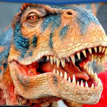 China Dino Park Amusement Life Size Realistic Customizable Animatronic Dinosaur Costume For Playground for sale