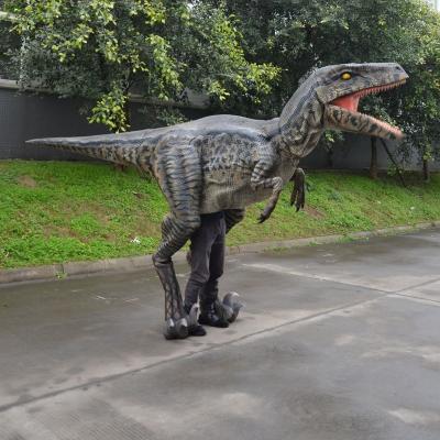 China High quality light and flexible real world spinosaurus dinosaur animatronic costume for amusement center for sale