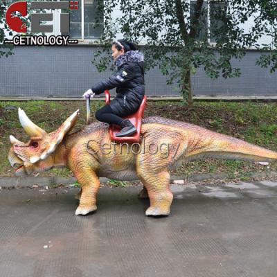 China Waterproof Jurassic Park Outdoor Exhibition Dinosaur Model Electric Climbing Walking Ride For Sale for sale