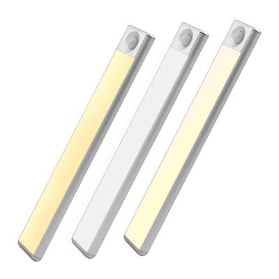 China Modern Hot Sale Smart Pir Lighting Led Night Lamp LED Pir Led Motion Cabinet Rechargeable Led Ultra Thin Light For Home for sale