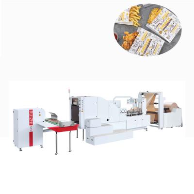 China Paper bag making small khaki paper bag making machine price bakery bag mahcime for sale