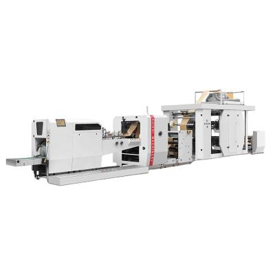 China food & Beverage Factory Flat Bottom High Speed ​​Paper Bag Making Machine-Machine Paper Bags for sale