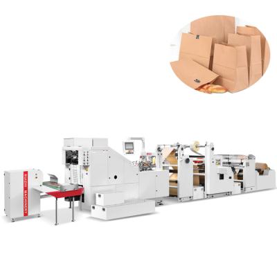 China food & Beverage Plant RZFD-330 Paper Bag Folding Gluing Machine for sale