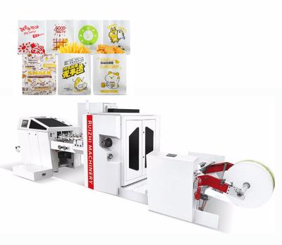 China food & Beverage Plant RZJD-G250J High Speed ​​Automatic Food Paper Bag Making Machinery for sale