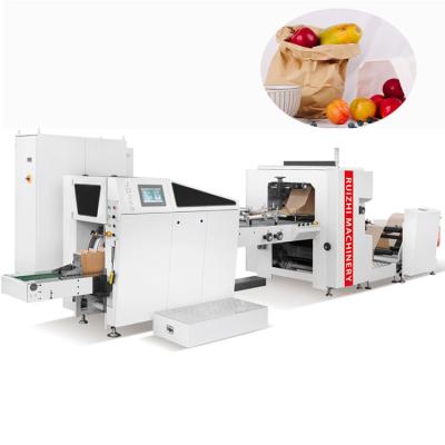 China food & Beverage Plant RZJD-G250J Paper Bag Folding Pasting Machine for sale