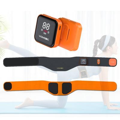 China Electric Waist Muscle Stimulation Toning Belt For Abs And Wais Training And Massage With Heating Function for sale