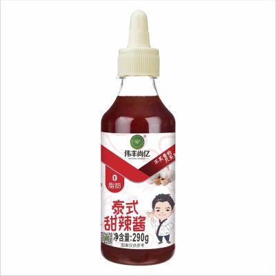 China Healthy Thai Sweet Chilli Sauce 290g/bottle Batch Food Price Wholesale Ex-factory Sriracha Sauce for sale