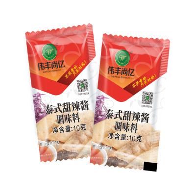 China OEM Factory 10g Sachet Thai Sweet Chili Sauce 03.09.WF01099 for sale