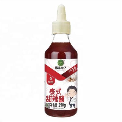 China Professional Healthy Food 290g Thai Sweet Shrimp Fish Crab Scallop Chili Sauce For Dipping Chicken and other Seafood Sriracha Sauce for sale