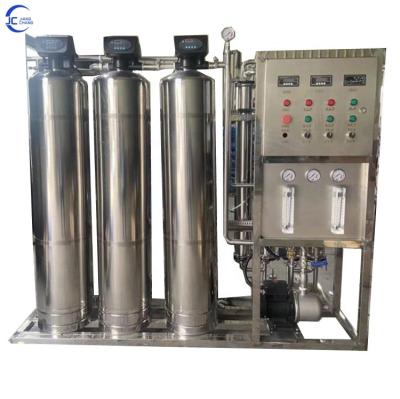 China Hotels 500 Liter Full Automatic One Stage Reverse Osmosis Water Treatment Machine For Water Purification for sale