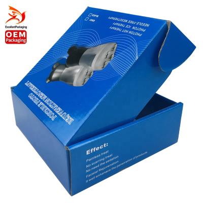 China Recyclable Cosmetic Packaging Corrugated Airplane Cartons Folding Box Printing Beauty Packaging for sale