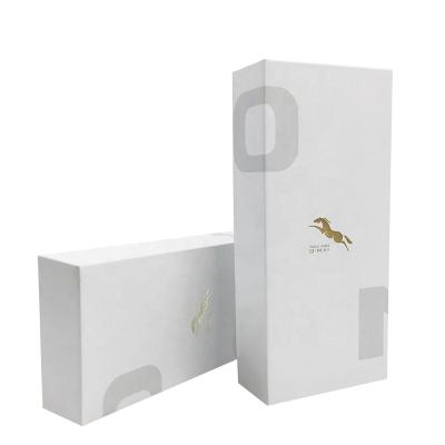 China Recyclable Luxury Key Loop Gift Box With Base And Lid Key Kraft Paper Box Chain Printing for sale