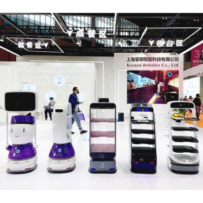 China High quality keenon maid robotics of hotels in restaurant robot restaurant robots for smart hospital for sale