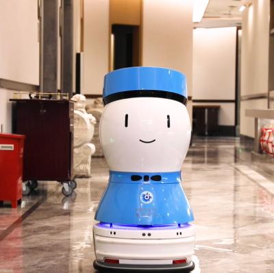 China Various Hotels Keenon Factory Promotional Good Quality Manufacturing Food Delivery Robot for sale