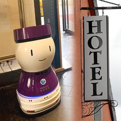 China Hotels Keenon Single Rotation Humanoiden Roboter Reception Service Commercial Rotating Robot new for sale