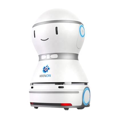 China Keenon Hotels Guaranteed Unique Intelligent Hotel Quality Meal Delivery Robot for sale