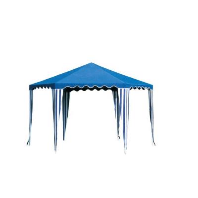 China Outdoor Canopy Hot Sale Outdoor Polyester Gazebo Tent Hexagonal Pavilion for sale