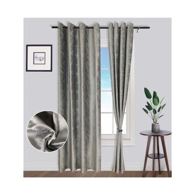 China Wholesale Luxury Blue Blackout Velvet Plus Color Choice Blackout Curtain For Living Room Window for sale