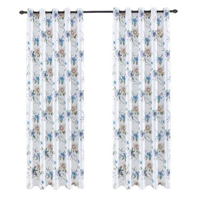 China New New Blackout Curtains Blackout Curtains Floral Printed Curtains for Living Room Curtains Window for sale