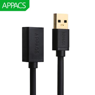 China Camera APPACS 2M USB 3.0 Extension Cable Male to Female Supplement Cable for Laptop PC USB Extension Cable for sale