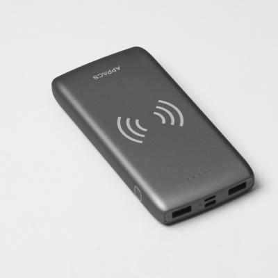 China High Quality Portable APPACS ABS Portable 10000mAh Wireless Power Bank For Sale for sale