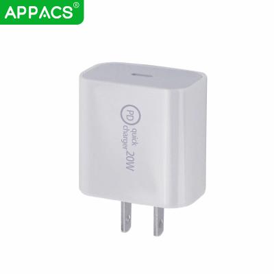 China MOBILE PHONE APPACS A31 USB - C 20w Palladium Power Adapter (EU/US/UK/AU) Charger For iPhone 12 Sample Available for sale