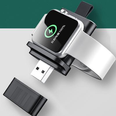 China New APPACS 2019 Design Product Aluminum Alloy 5V 2A USB Watch Magnetic Charging Portable Wireless Smart Charger For Apple Watch for sale